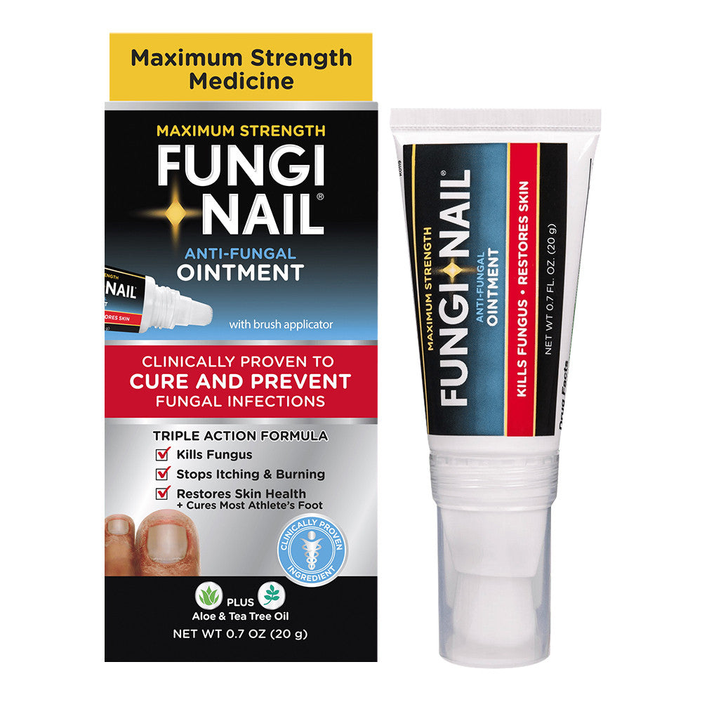 Fungi Nail Toe and Foot Maximum Strength Anti-Fungal Lasting Ointment, 0.7 oz